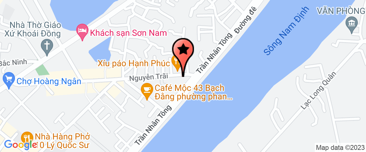 Bản đồ đến Công ty cổ phần xây lắp I Nam Định