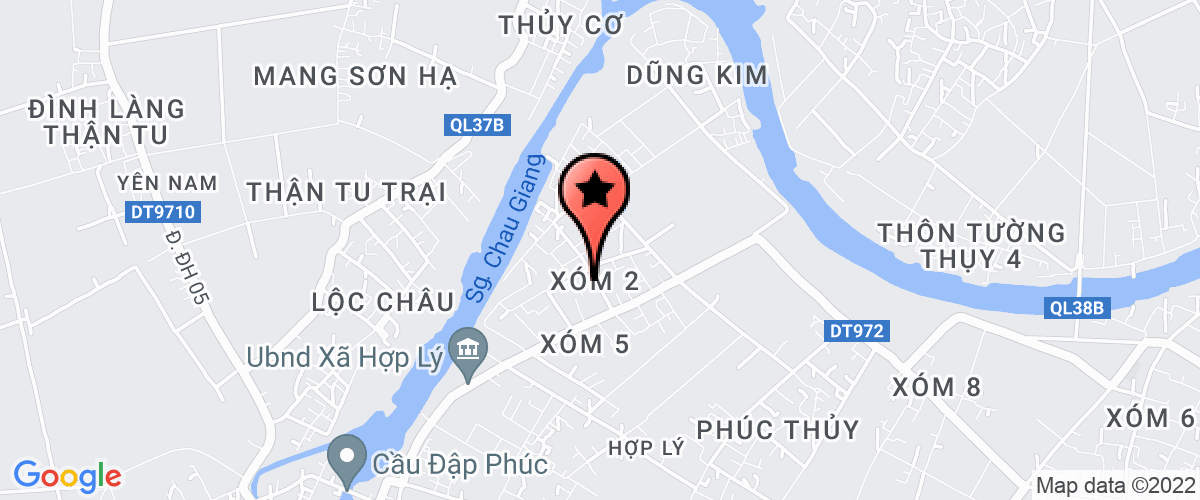 Map go to Truong xa Nguyen Ly Nursery
