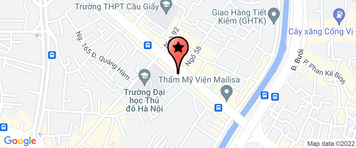 Bản đồ đến Công Ty TNHH Dịch Học Hải Lâm