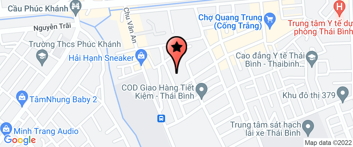 Map go to Quang Thoai Import Export Textile Company Limited