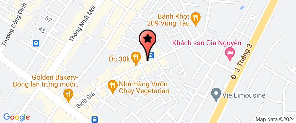 Map go to Tien Nam Phat Mechanical Trading Company Limited