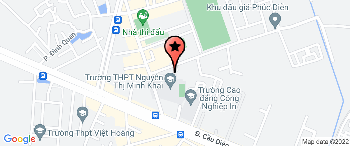 Map go to Ngoc Son Ha Noi Manufacturing - Trading Company Limited