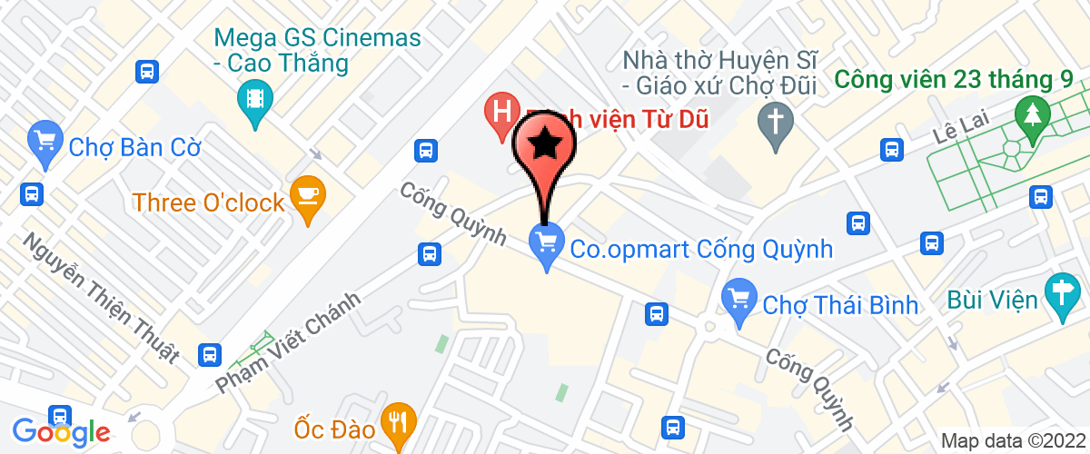 Map go to Noi That Va Phong Thuy Import Export Company Limited