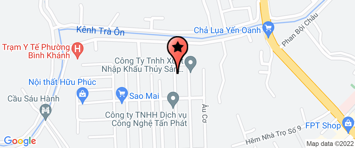 Map go to Thoai Ha Construction Company Limited