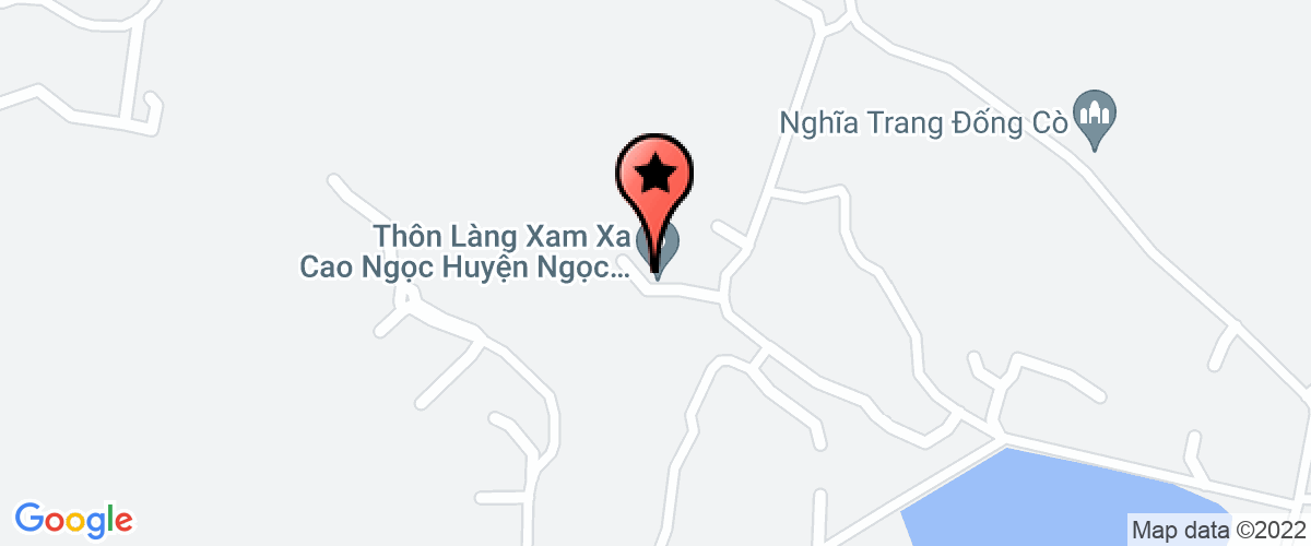 Map go to Uy ban nhan dan xa Ngoc Khe