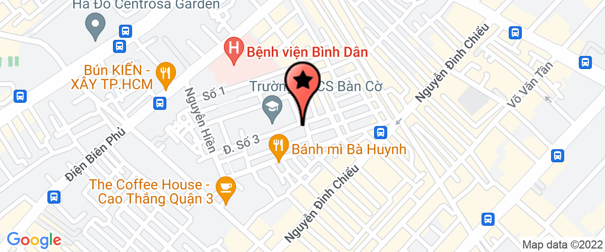 Map go to Hai Hung Thinh Investment Joint Stock Company
