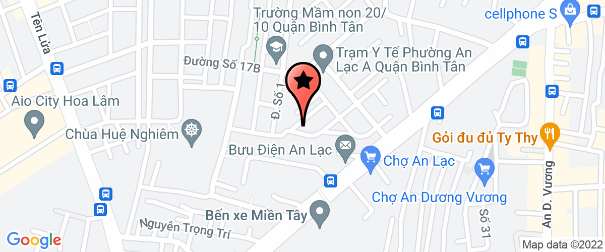 Bản đồ đến Công Ty TNHH Dịch Vụ Nhật Minh Logistics