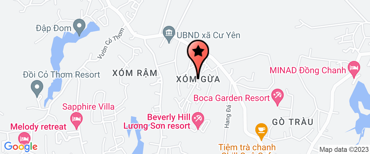 Map go to Hoa Binh Xanh Agriculture Joint Stock Company