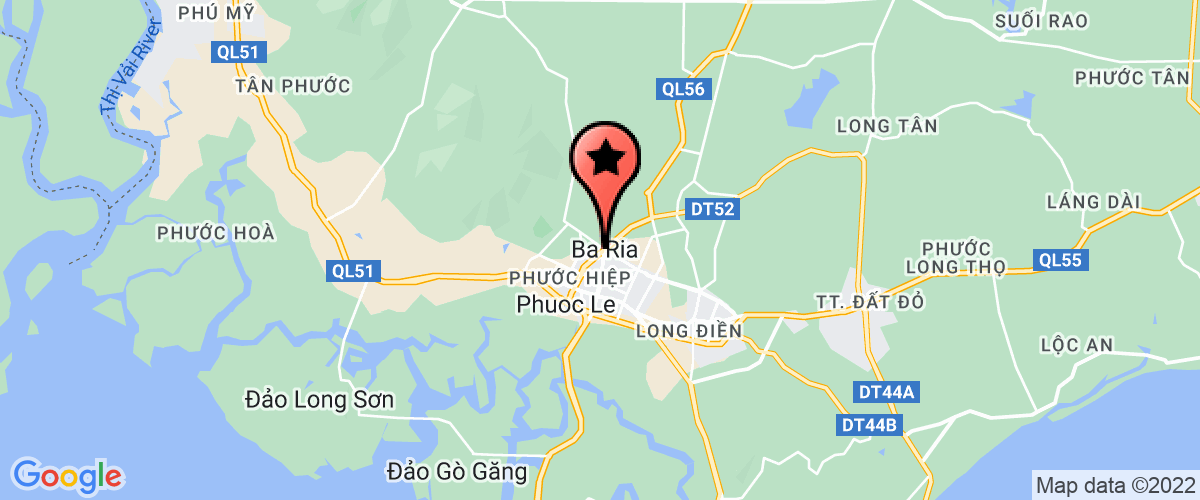 Map go to Quang Hop Phu My Construction and Service Company Limited