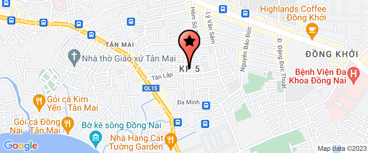Bản đồ đến Công Ty TNHH Tư Vấn Thiết Kế Xây Dựng Việt Kiến Long