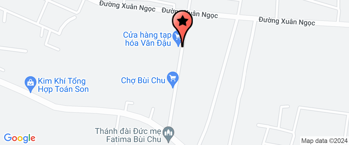 Map go to Xuan Truong General Supplies Joint Stock Company