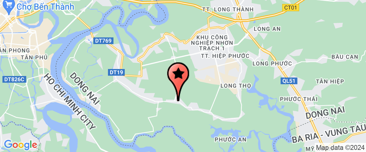 Bản đồ đến Công ty TNHH TONE Việt Nam