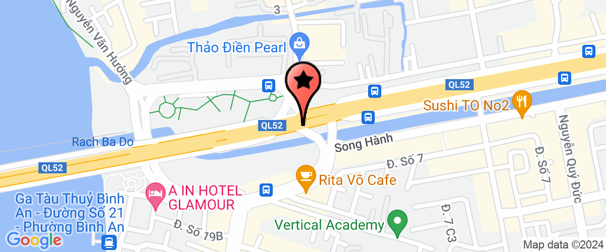 Bản đồ đến Công Ty TNHH Vận Chuyển Quốc Tế Thanh Quang Việt Nam