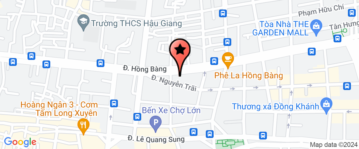 Map go to Ngoc Han Internet Service Company Limited
