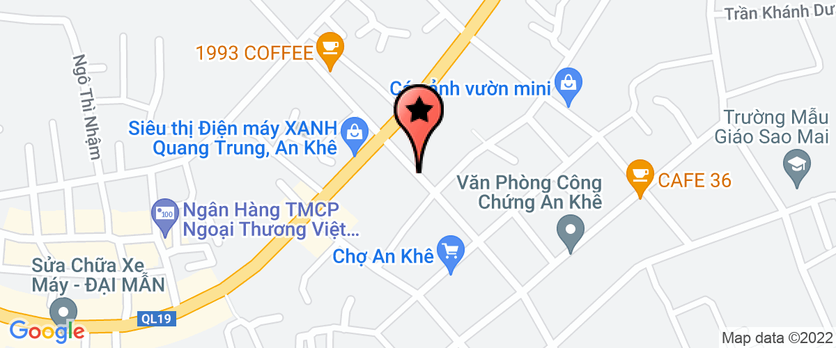 Map go to Hong Khiem Gia Lai Company Limited