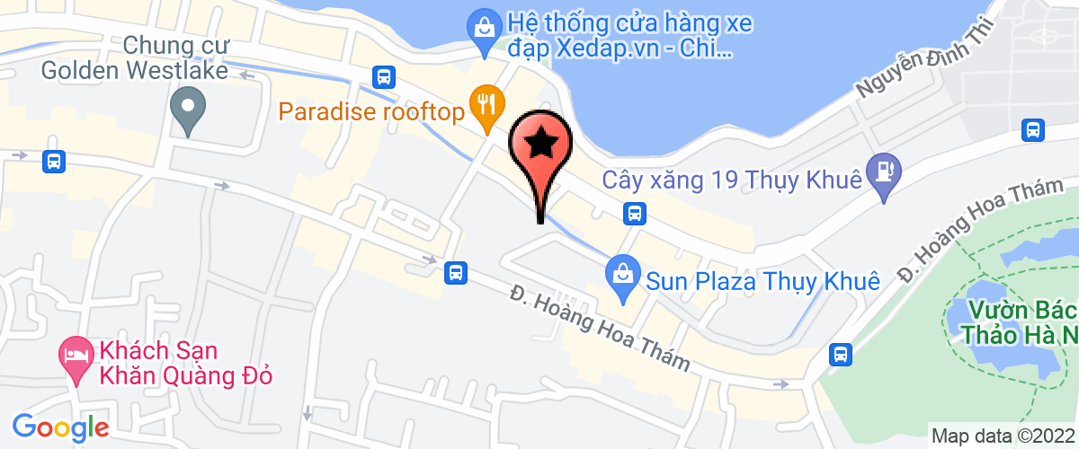 Map go to Trung Khoa Nguyen Sport Joint Stock Company
