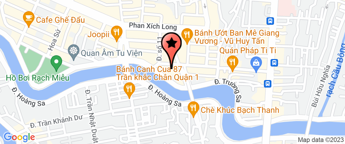 Map go to Viec Lam Dai Son Jobs Consultant Service Company Limited