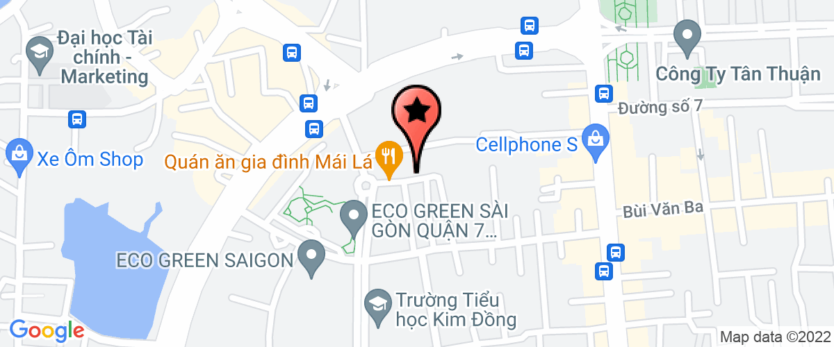 Map go to Saiga's House Company Limited