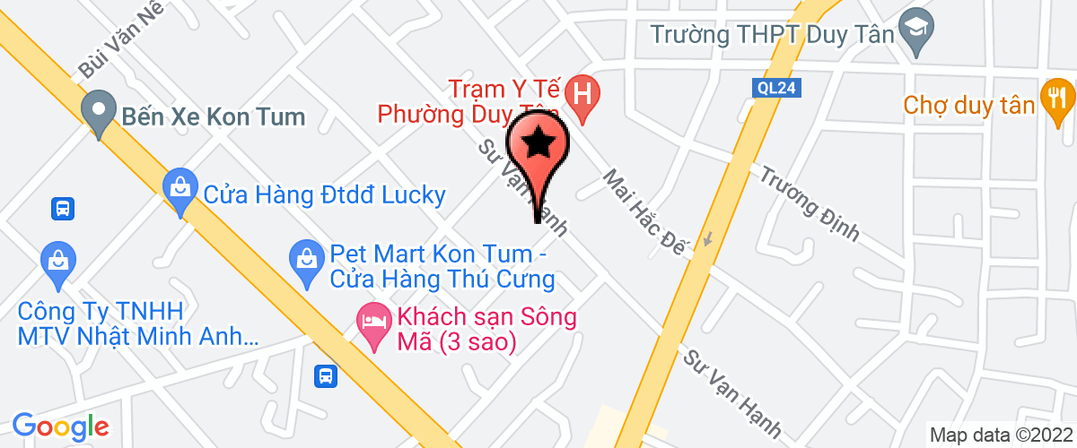 Map go to Tan Anh Company Limited