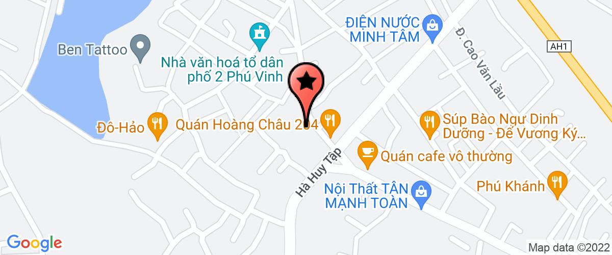 Map go to SVC Hoang Ha Company Limited