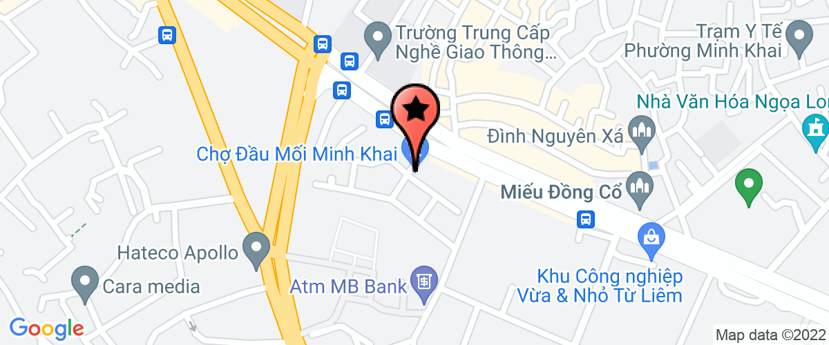 Map go to Thong Linh International Joint Stock Company