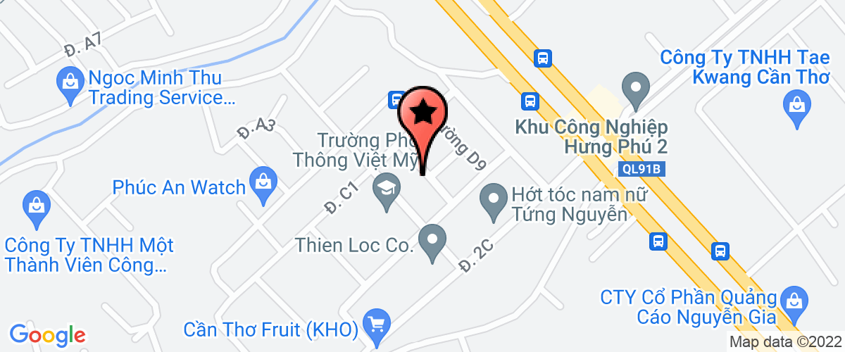Map go to Kiet Tuong Import Export Trading Service Construction Company Limited