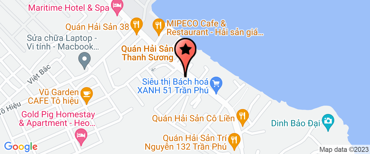 Map go to Thang May Aqt Company Limited