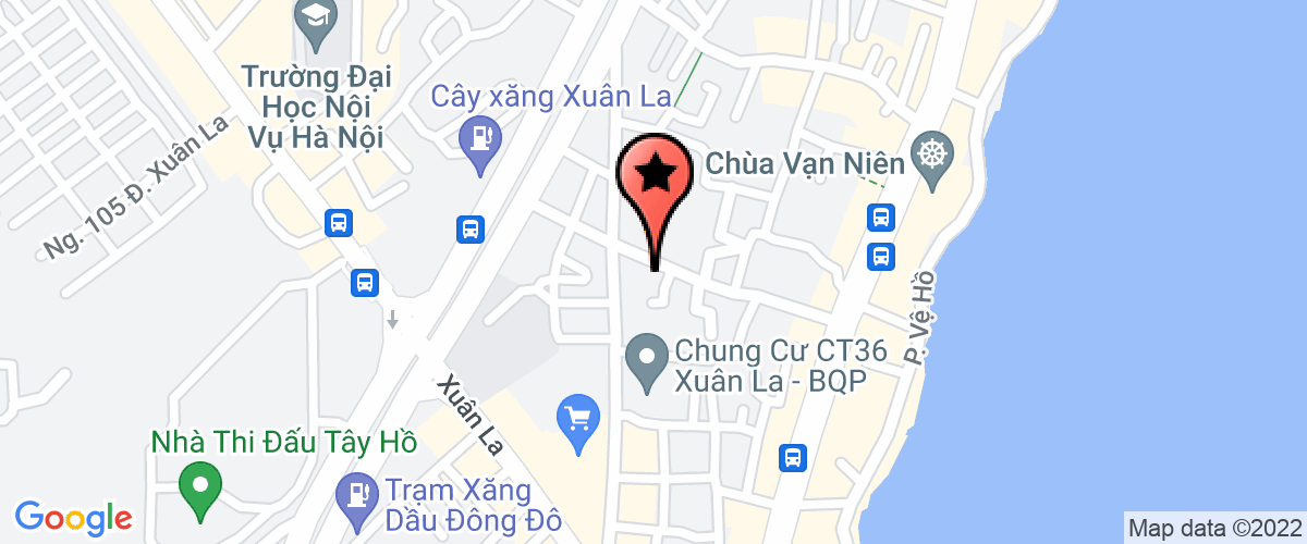 Map go to Hoang Anh Entertainment Company Limited