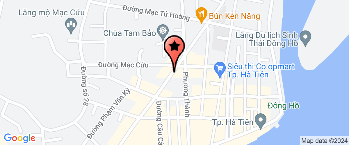 Map go to DNTN Dao Vien