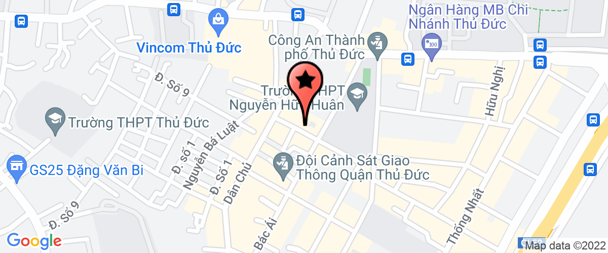 Bản đồ đến Công Ty TNHH Trúc Lai