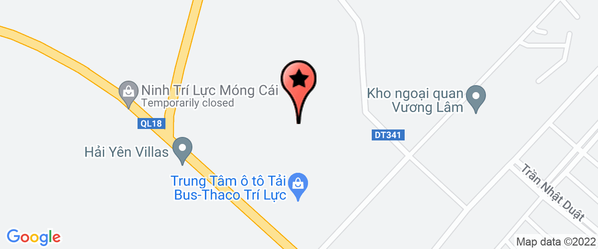 Bản đồ đến Công ty TNHH Lâm Sản Móng Cái
