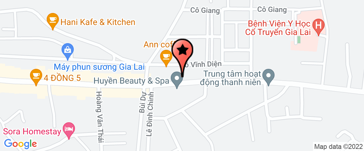 Map go to Thinh Tien Steel Company Limited
