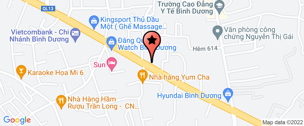 Map go to Kim Thuan Cuong One Member Company Limited