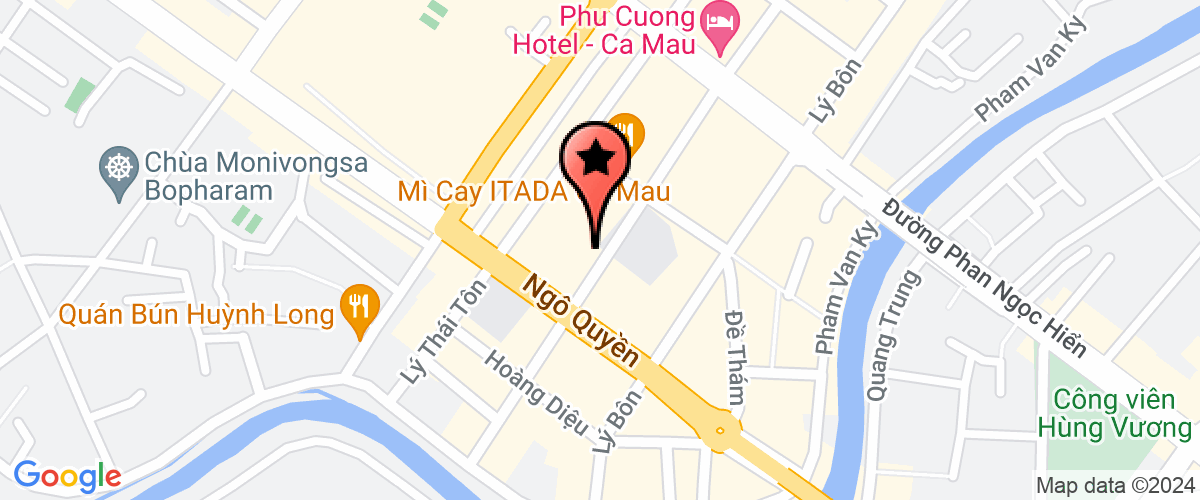 Map go to Ngoc Phuoc Seafood Private Enterprise