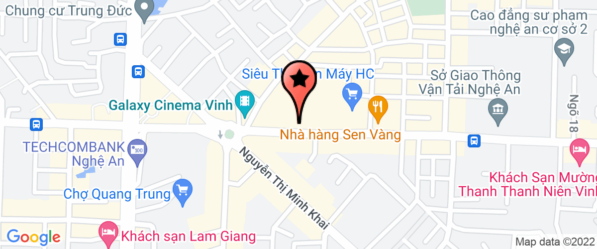 Map go to Cuong Lan Private Enterprise