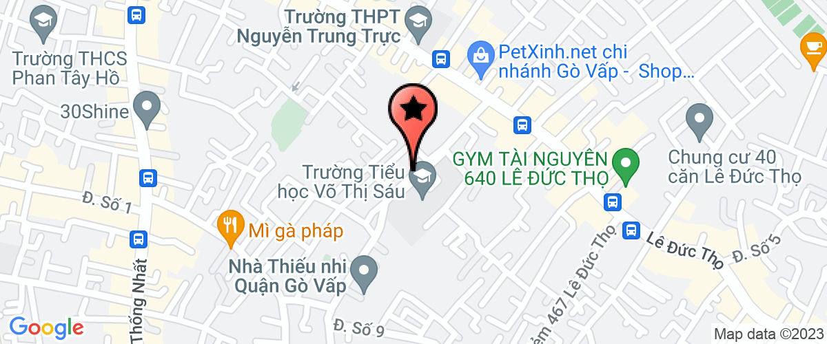 Map go to Khoi An Trading and Services Company Limited