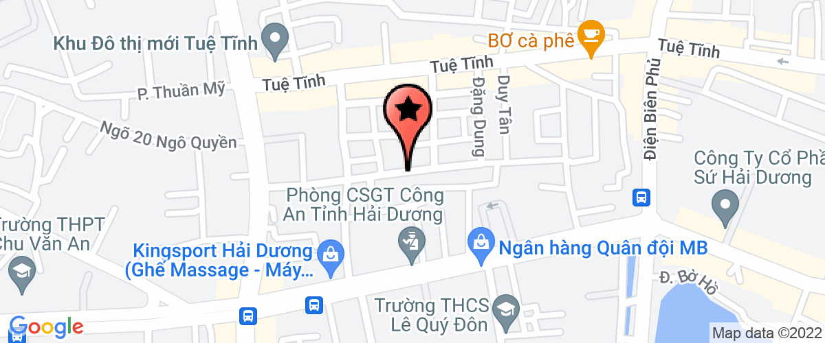 Map go to Hung Vuong Pharmaceutical Joint Stock Company