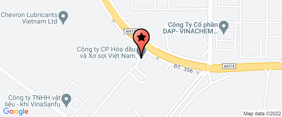 Map go to Phu Bai 3 Spinning Joint Stock Company