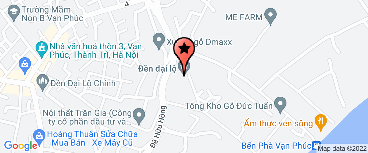 Map go to Sao Kim VietNam Industry Company Limited