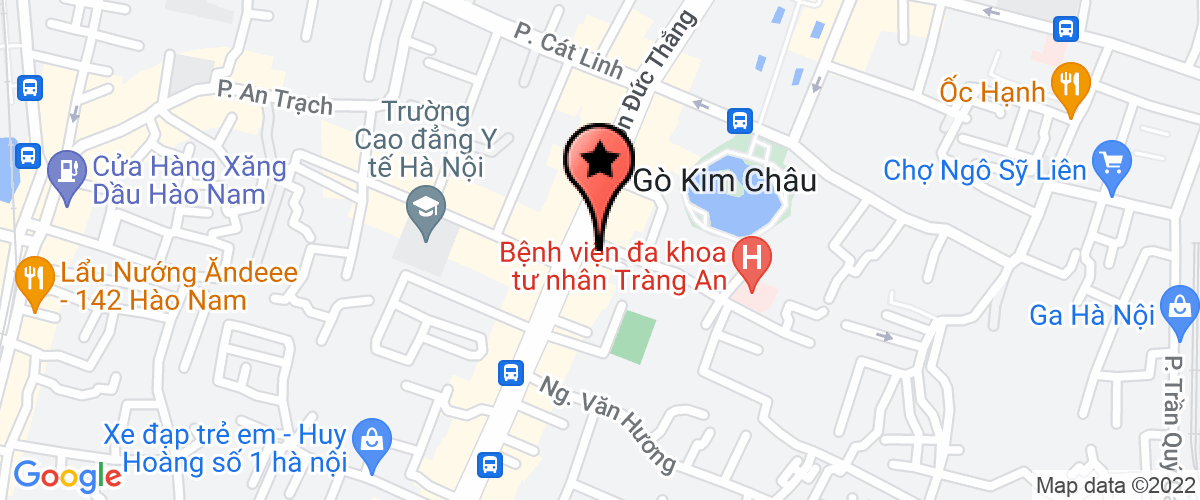 Bản đồ đến Công Ty TNHH Thương Mại Và Dịch Vụ Nguyễn Huy