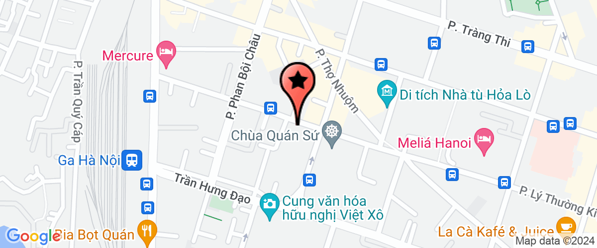 Map go to Delta Hub Vietnam Company Limited