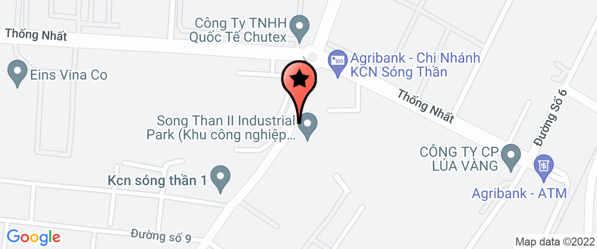 Map go to ARYSTA LIFESCIENCE VietNam Company Limited