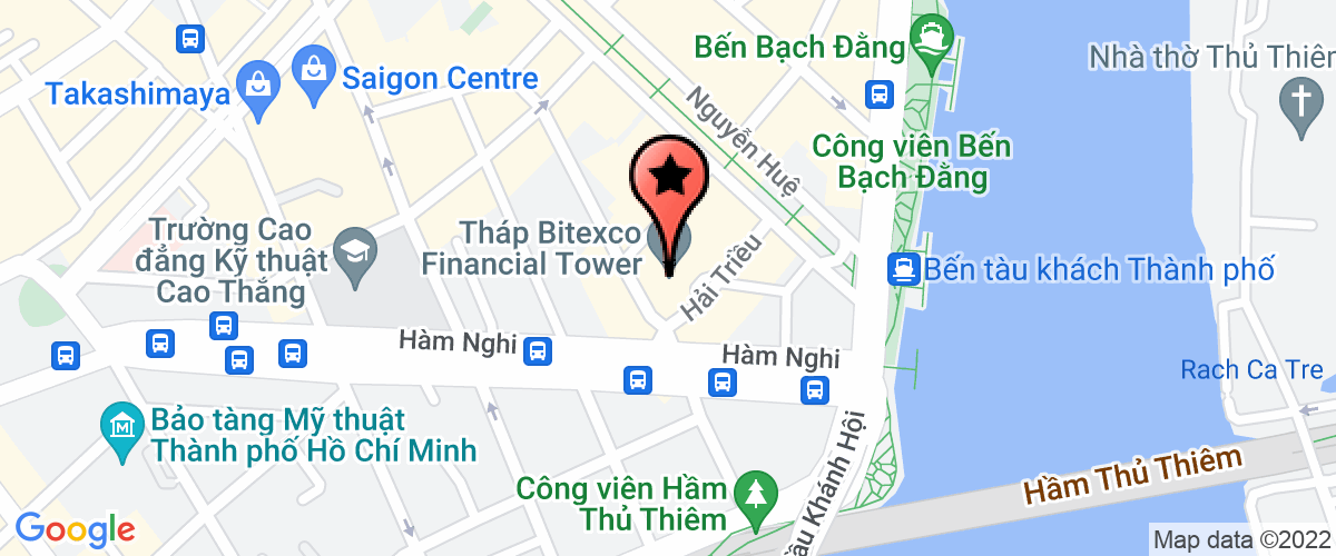 Map go to Saigon General Hospital Project Investment Sole Member Limited Liability Company