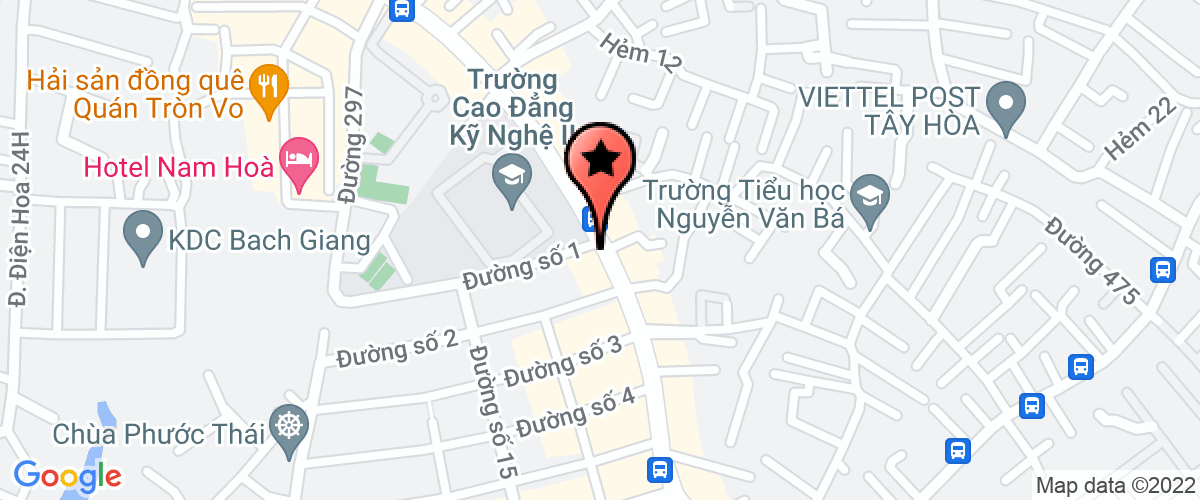 Map go to Nam Tao Import Export Trading Service Company Limited