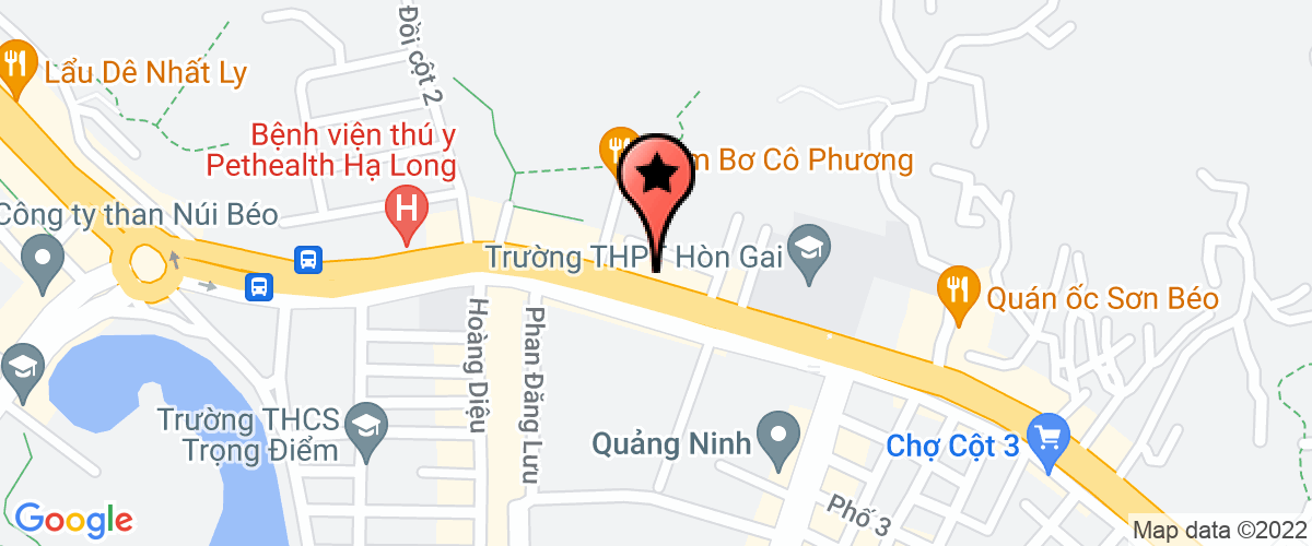 Map go to Branch of Quang Ninh Dau Khi VietNam Transport Joint Stock Company
