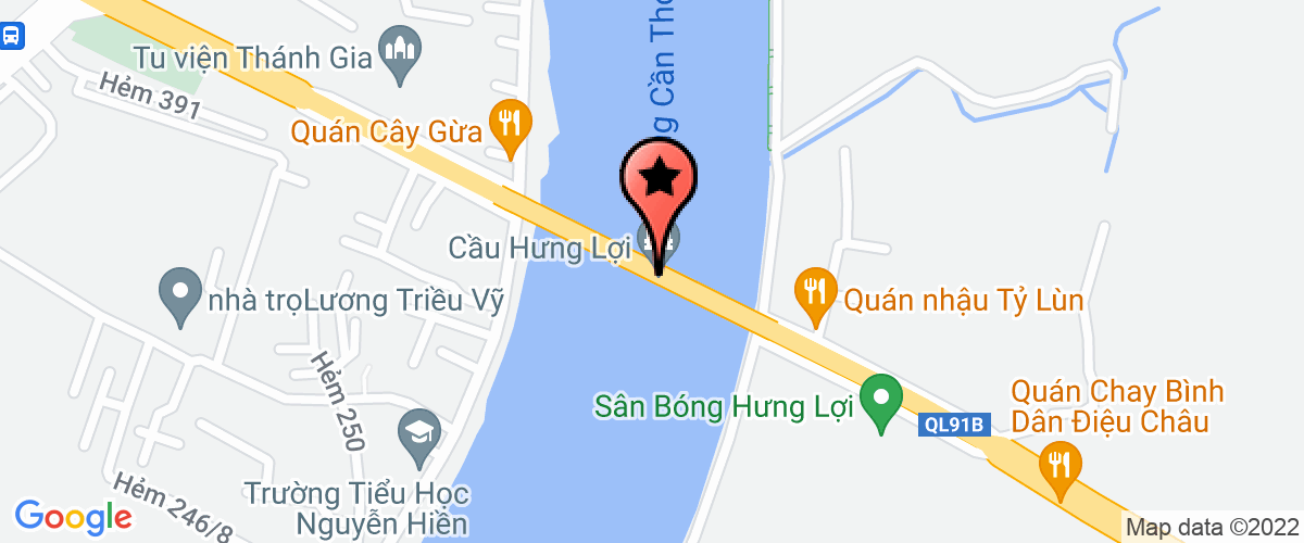 Map go to Truong Phat Mekong Company Limited