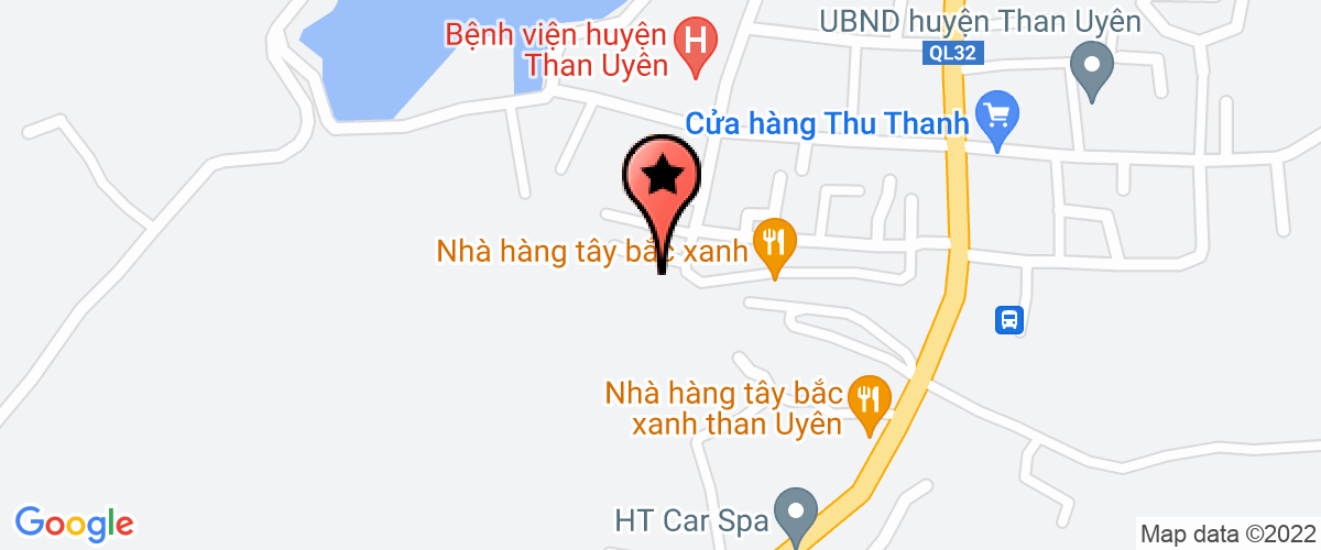 Bản đồ đến Công Ty TNHH Thương Mại Tổng Hợp Huyện Than Uyên - Tỉnh Lai Châu