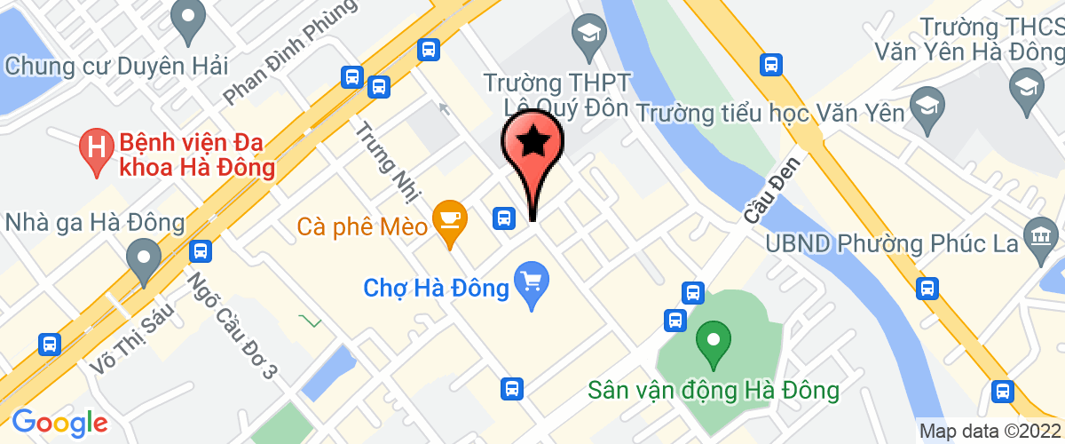 Map go to Phong tu phap thanh pho Ha Dong