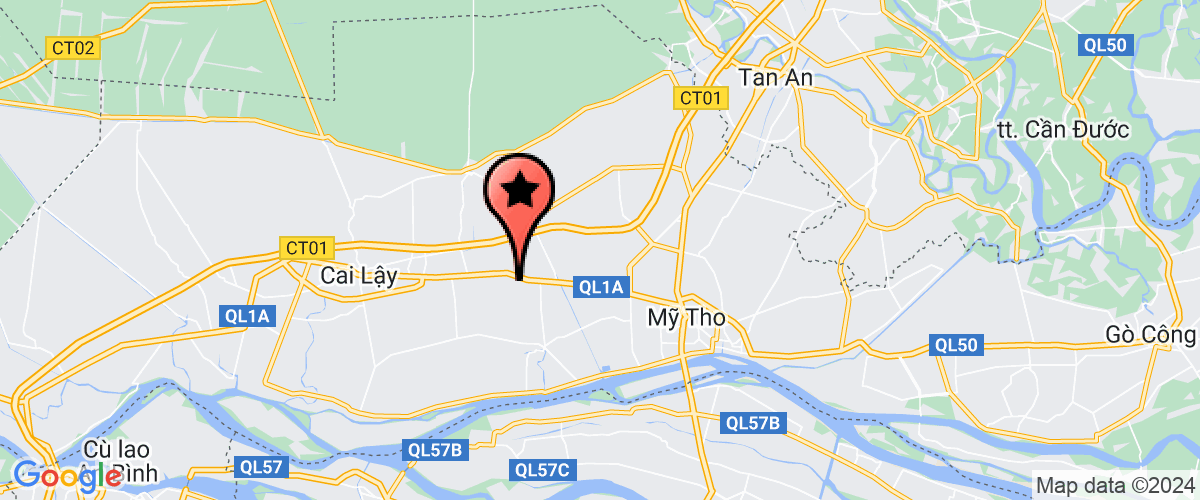 Map go to Phong Noi Vu Chau Thanh District