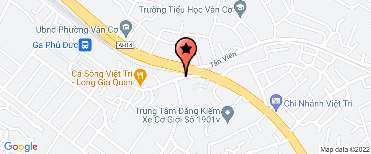 Map go to Giang Thi International Service Joint Stock Company